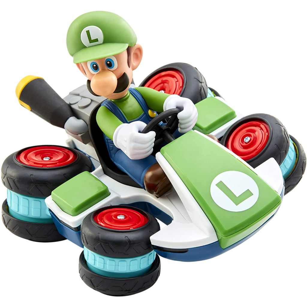 Jakks Pacific 08988 Luigi Mini Anti-Gravity R/C Racer Super Mario Mariokart