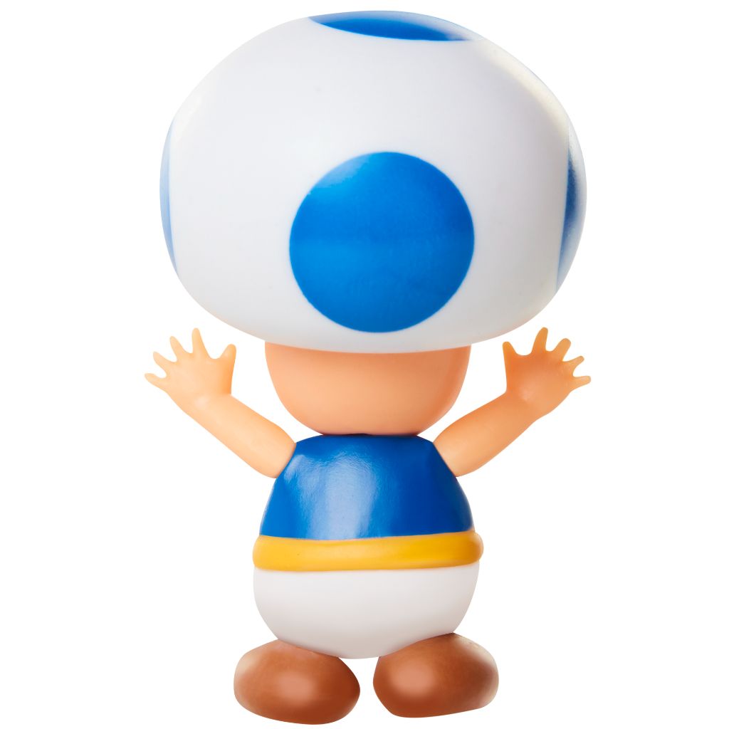Jakks Pacific 40535 Blue Toad 2.5" Figurine Wave 23 Super Mario