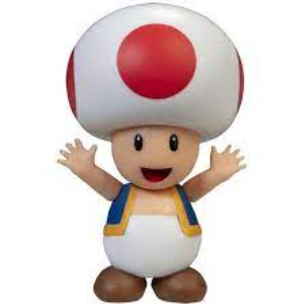 Jakks Pacific 40549 Red Toad 2.5" Figurine Wave 23 Super Mario