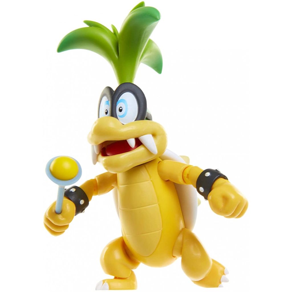 Jakks Pacific 40559 Iggy With Magic Wand 4" Figurine Wave 20 Super Mario