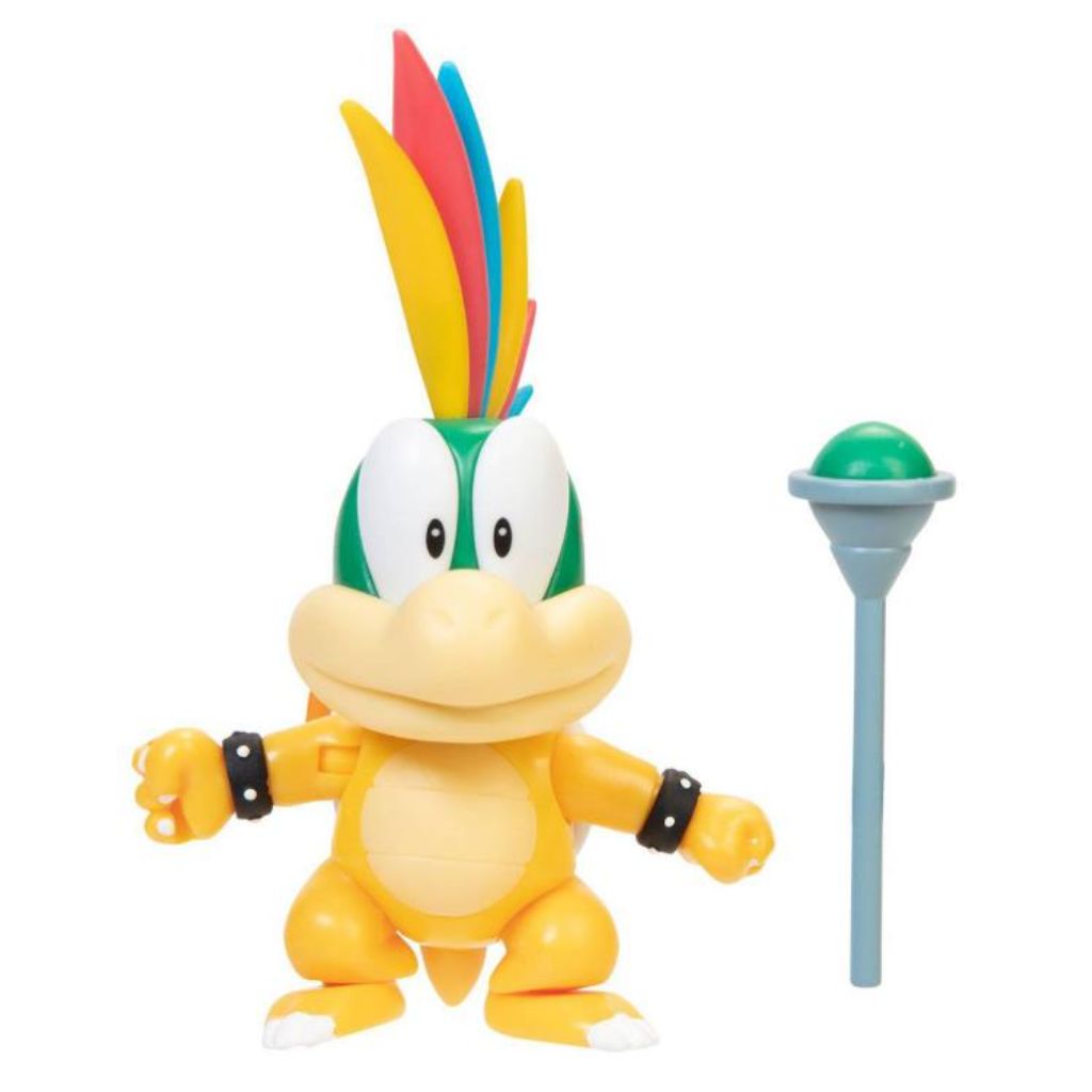 Jakks Pacific 40674 Lemmy With Magic Wand 4" Figurine Wave 22 Super Mario