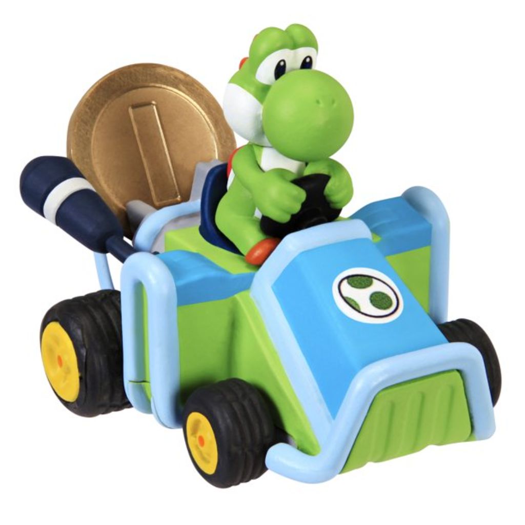 Jakks Pacific 69278-4L-02 Yoshi Coin Racer W1-01 Super Mario Mariokart