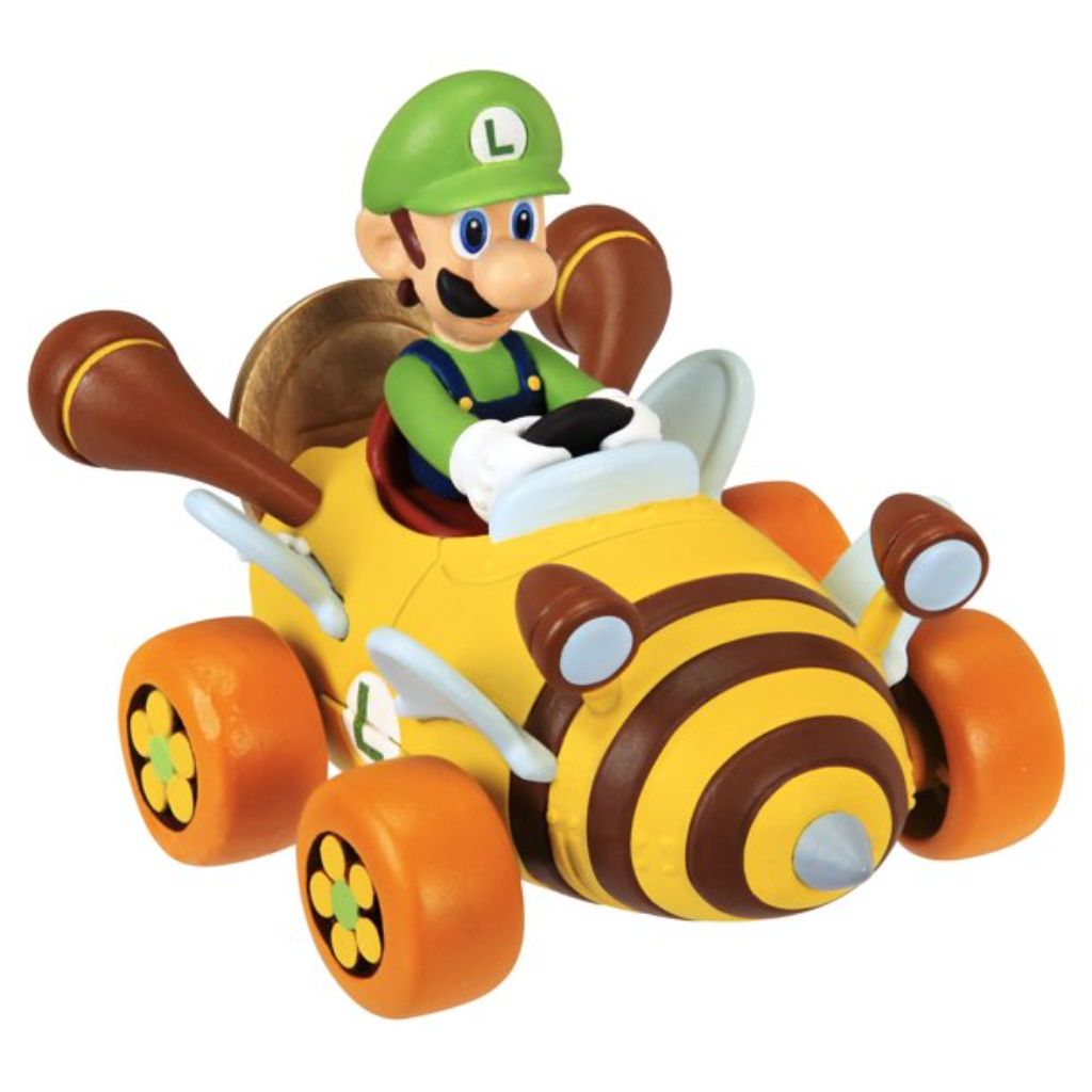 Jakks Pacific 69278-4L-03 Luigi Coin Racer W1-01 Super Mario Mariokart