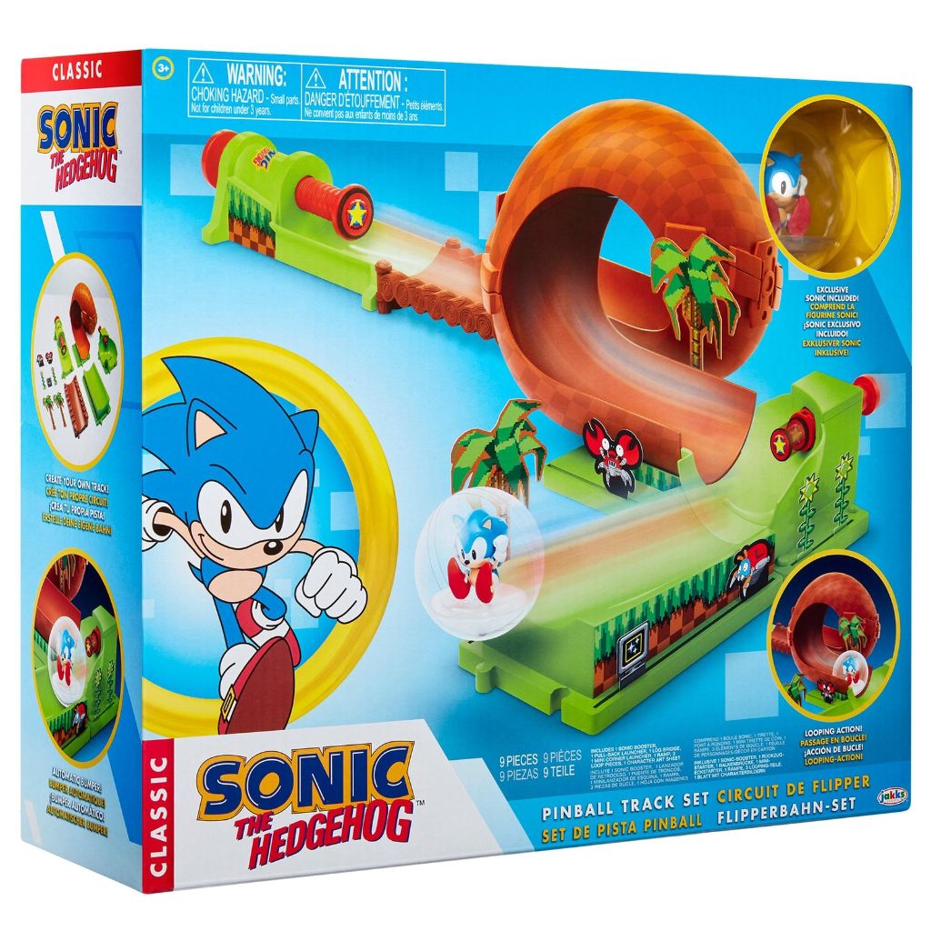 Jakks Pacific Sonic The Hedgehog Pinball Track Set