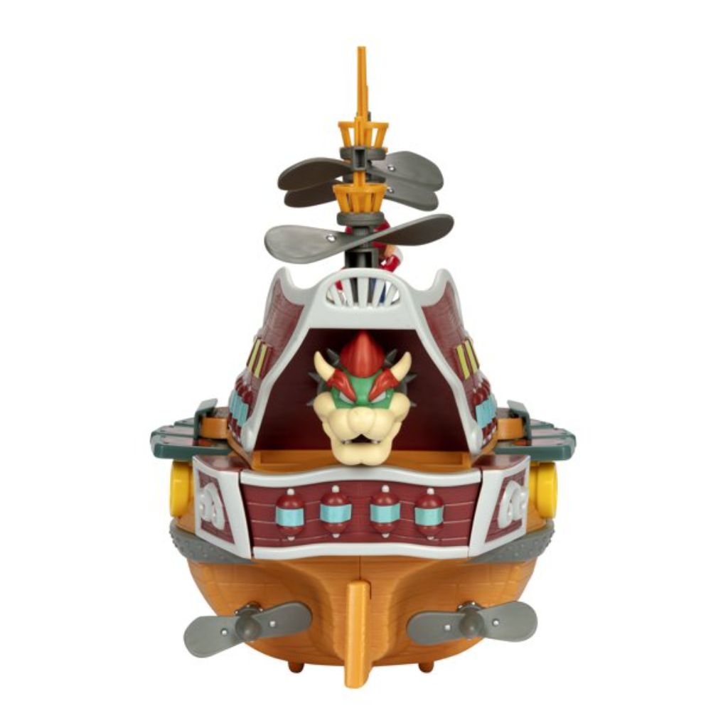 Jakks Pacific Super Mario Deluxe Bowser Airship Playset