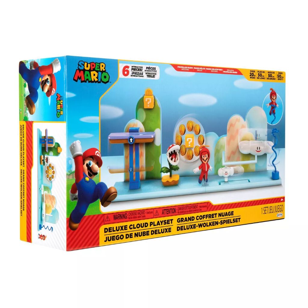 Jakks Pacific Super Mario Deluxe Cloud Playset