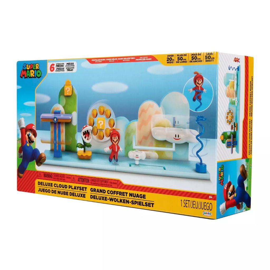 Jakks Pacific Super Mario Deluxe Cloud Playset
