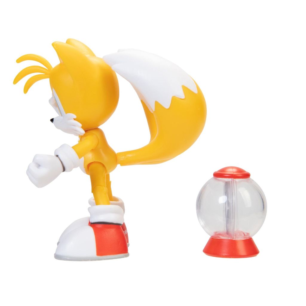 Jakks Pacific Tails With Invincible Item Box 4" Figurine Sonic The Hedgehog