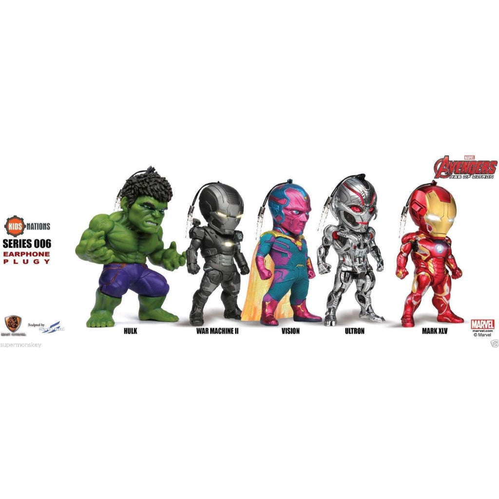 Kids Logic KN006 Led Earphone Plugy Series 006 Age of Ultron