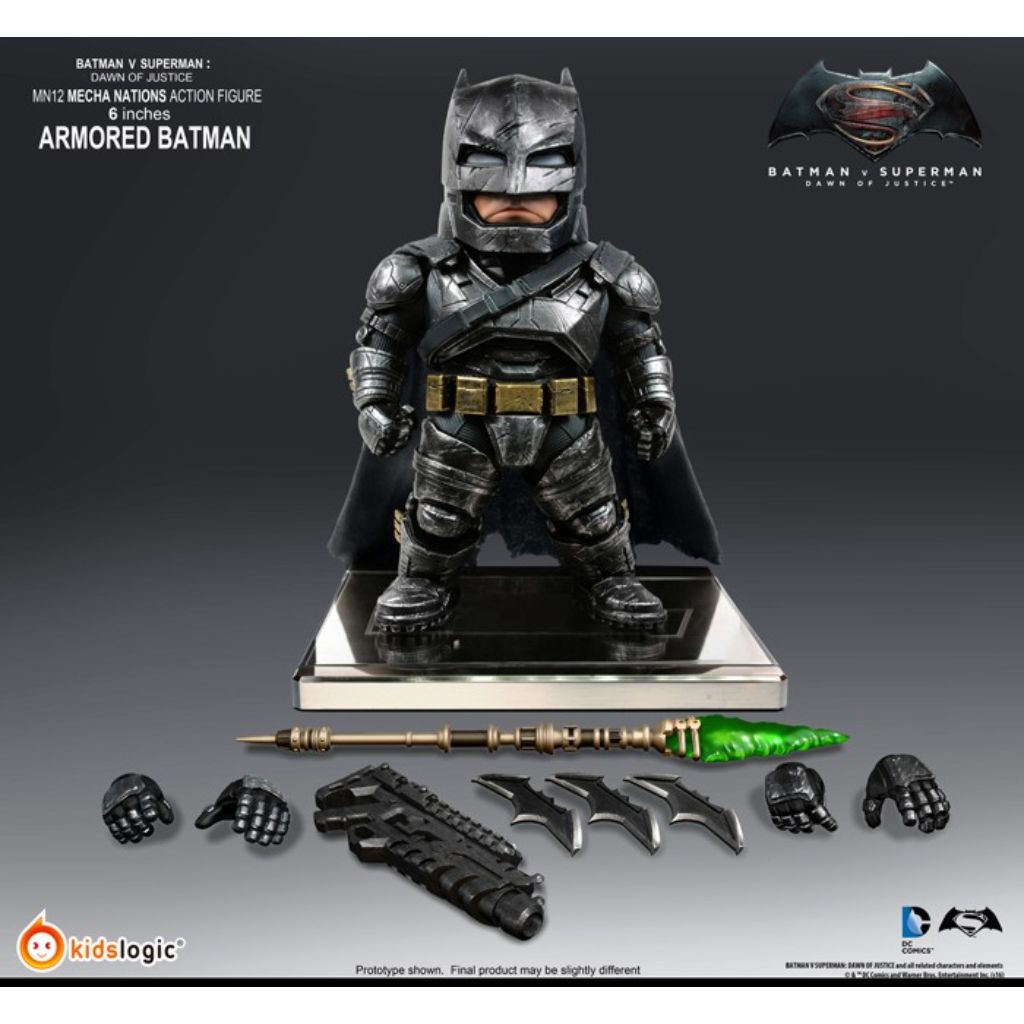 Kids Logic MN 12 Armored Batman BVS Dawn Of Justice Mecha Nations