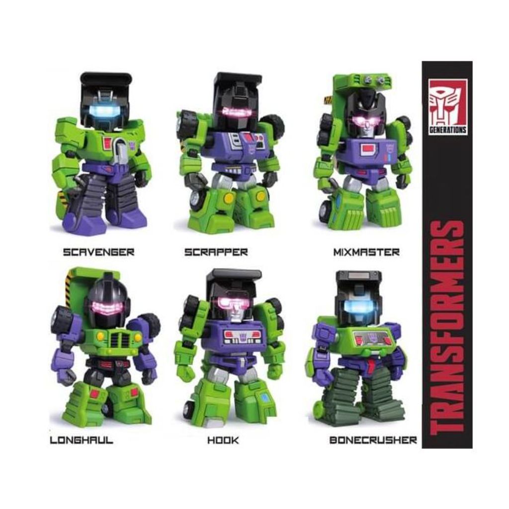 Kids Logic TF04 Contruction Set Of 6 Figures