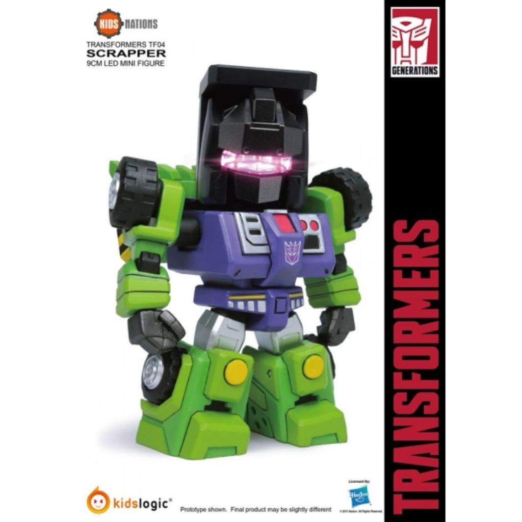 Kids Logic TF04 Contruction Set Of 6 Figures