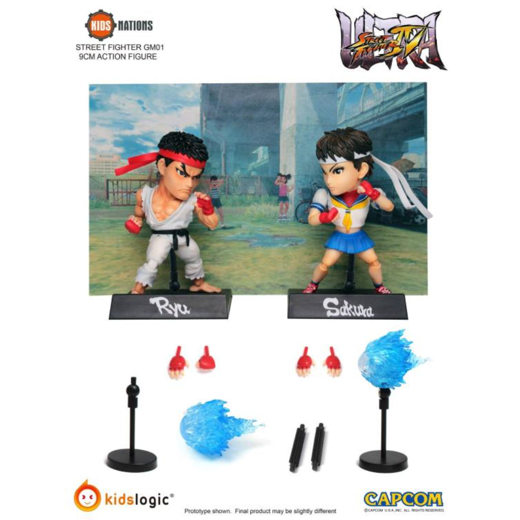 Kids Nation Ryu & Sakura GM01 Street Fighter