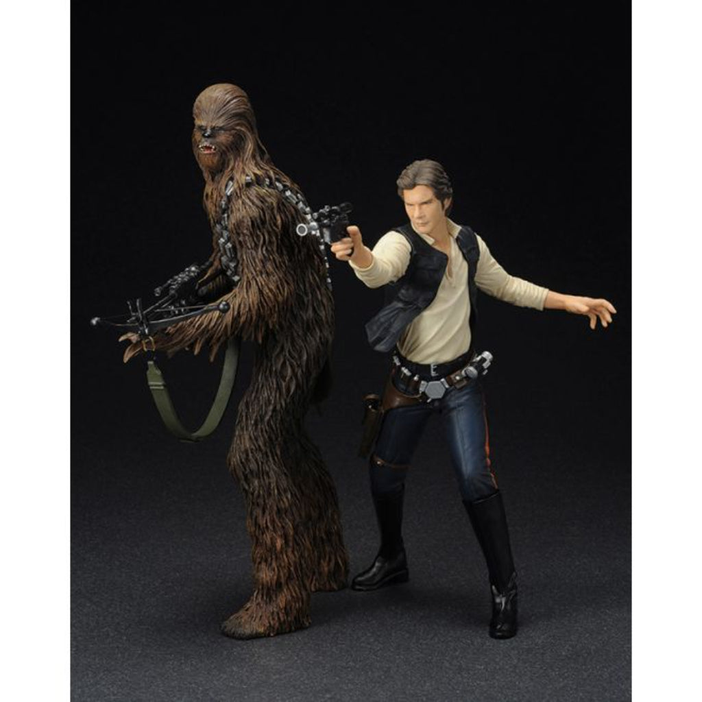 Kotobukiya Han Solo & Chewbacca Artfx Statue