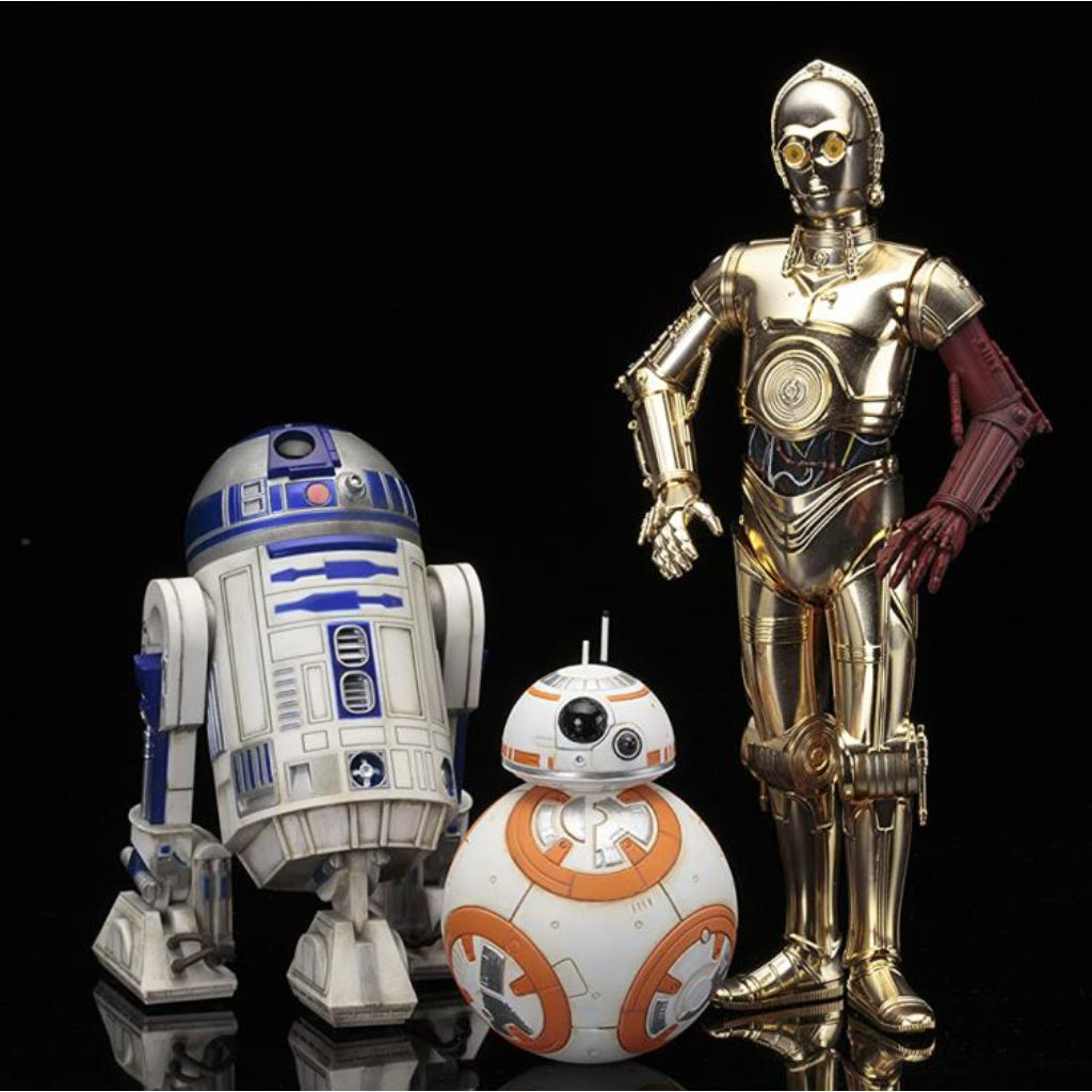 Kotobukiya R2-D2 & C-3PO With BB-8 Artfx Statue