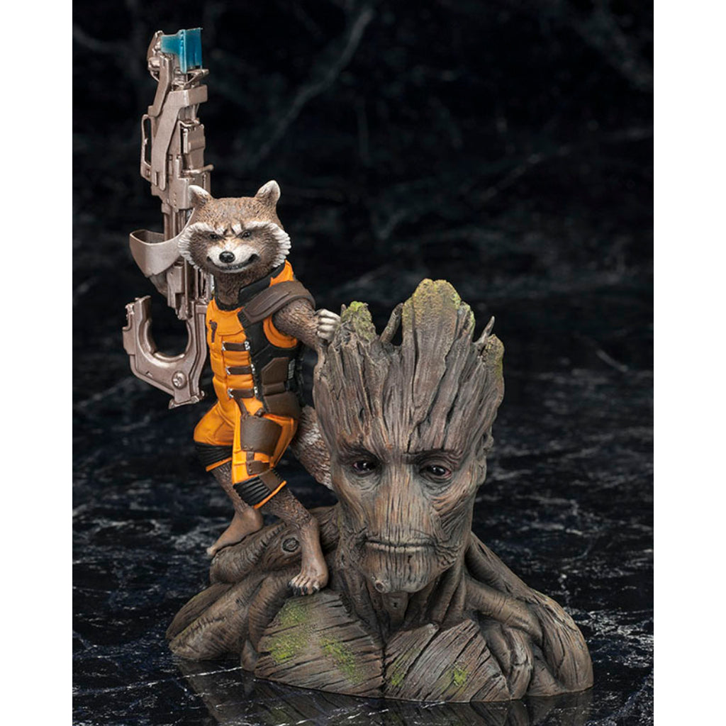Kotobukiya Rocket Racoon Guardian Of The Galaxy