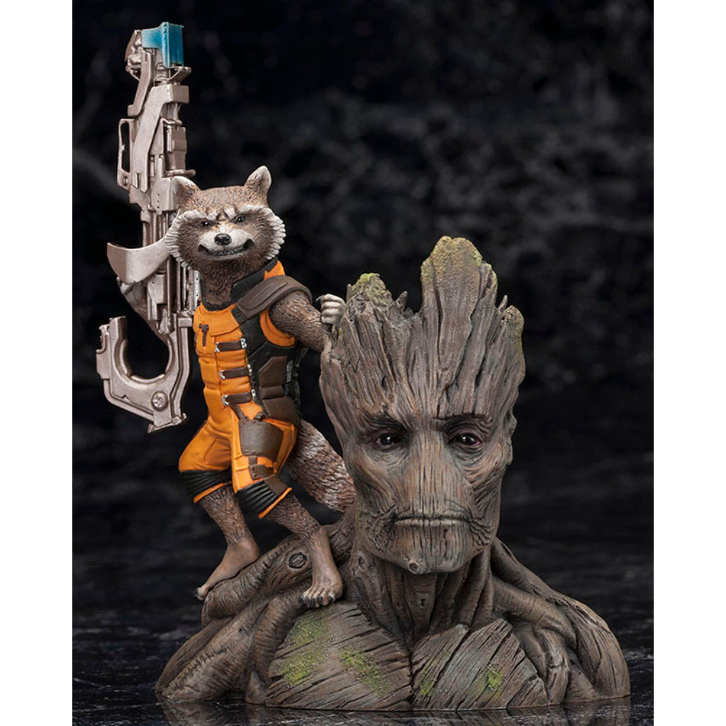 Kotobukiya Rocket Racoon Guardian Of The Galaxy