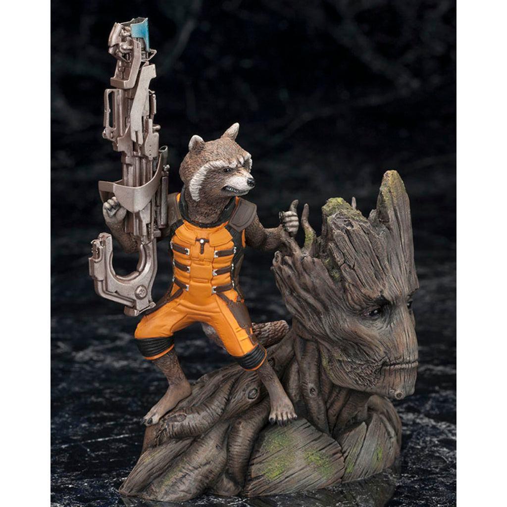 Kotobukiya Rocket Racoon Guardian Of The Galaxy