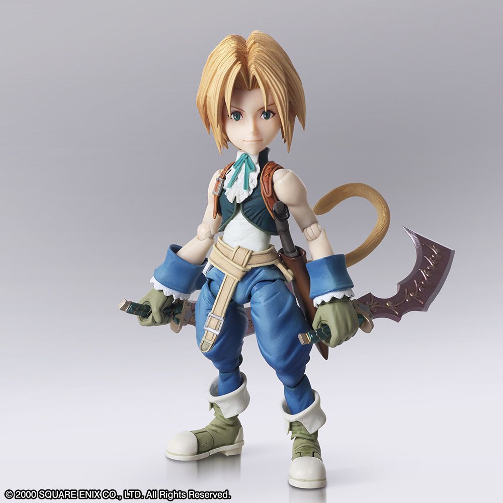 Square Enix Final Fantasy IX Bring Arts - Zidane Tribal & Garnet Til Alexandros 17th
