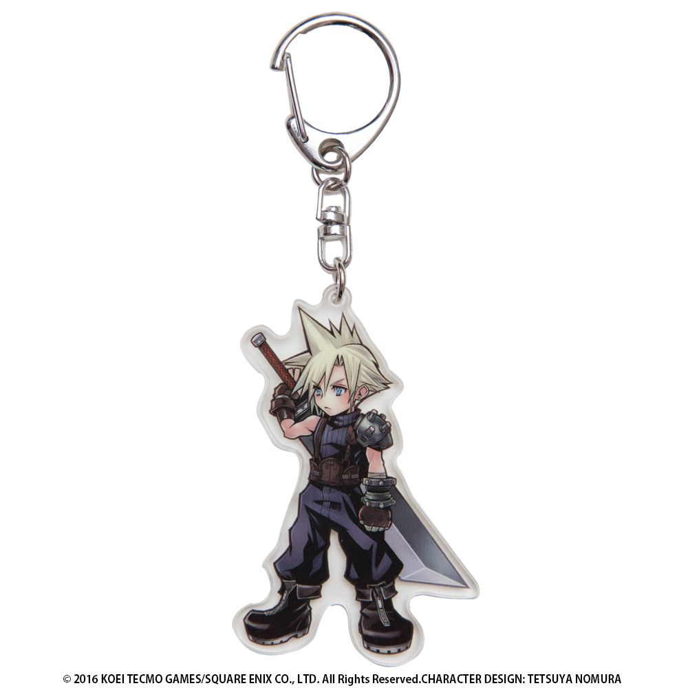 Square Enix DISSIDIA FINAL FANTASY Acrylic Keychain Cloud