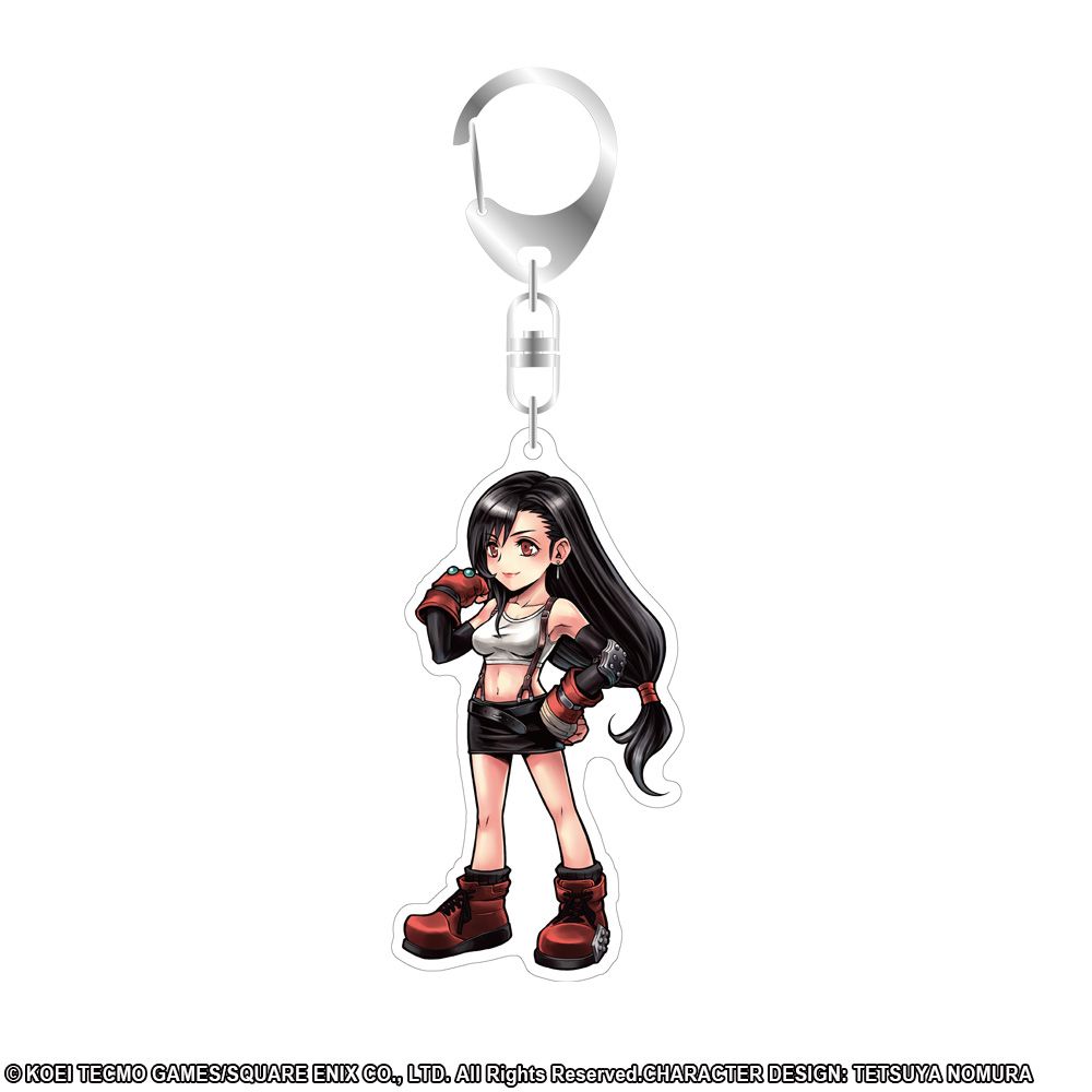 Square Enix DISSIDIA FINAL FANTASY Acrylic Keychain Tifa