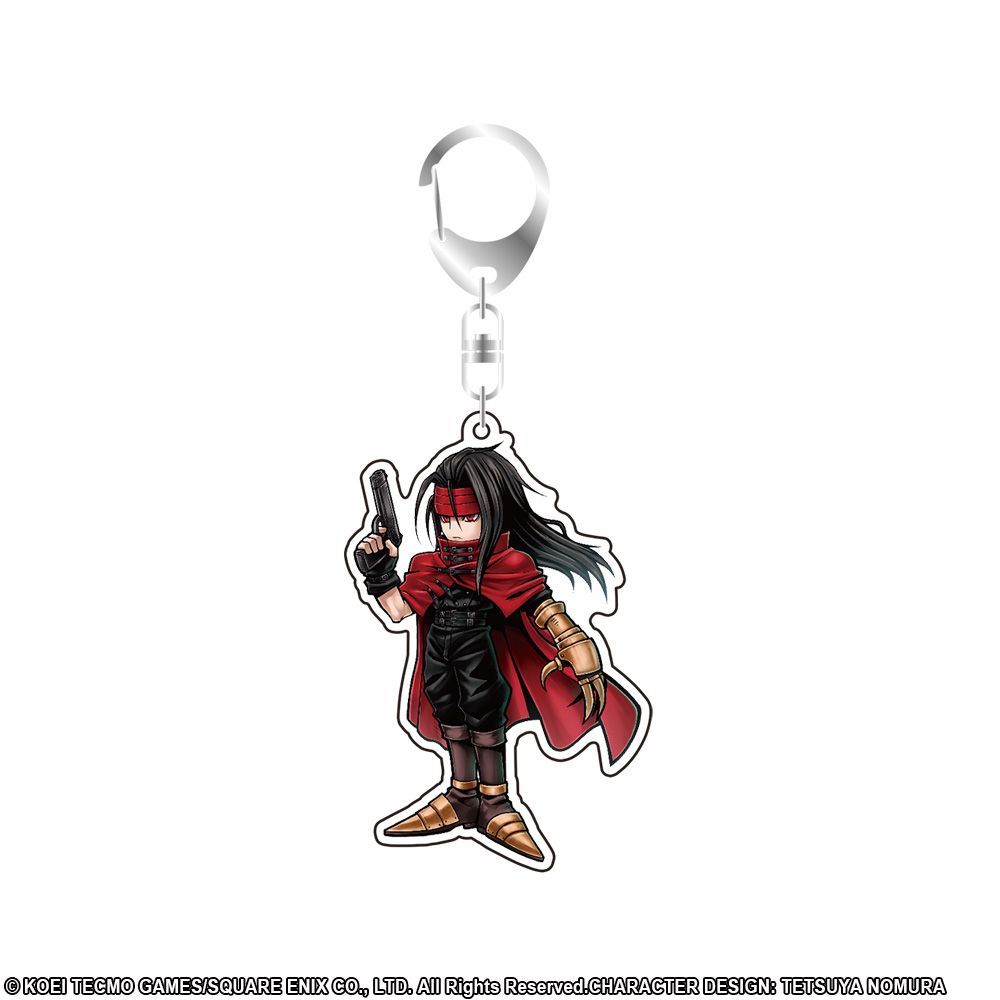 Square Enix DISSIDIA FINAL FANTASY Acrylic Keychain Vincent