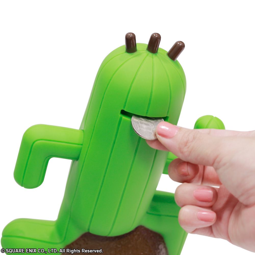 Square Enix Final Fantasy Mascot Coin Bank - Cactuar