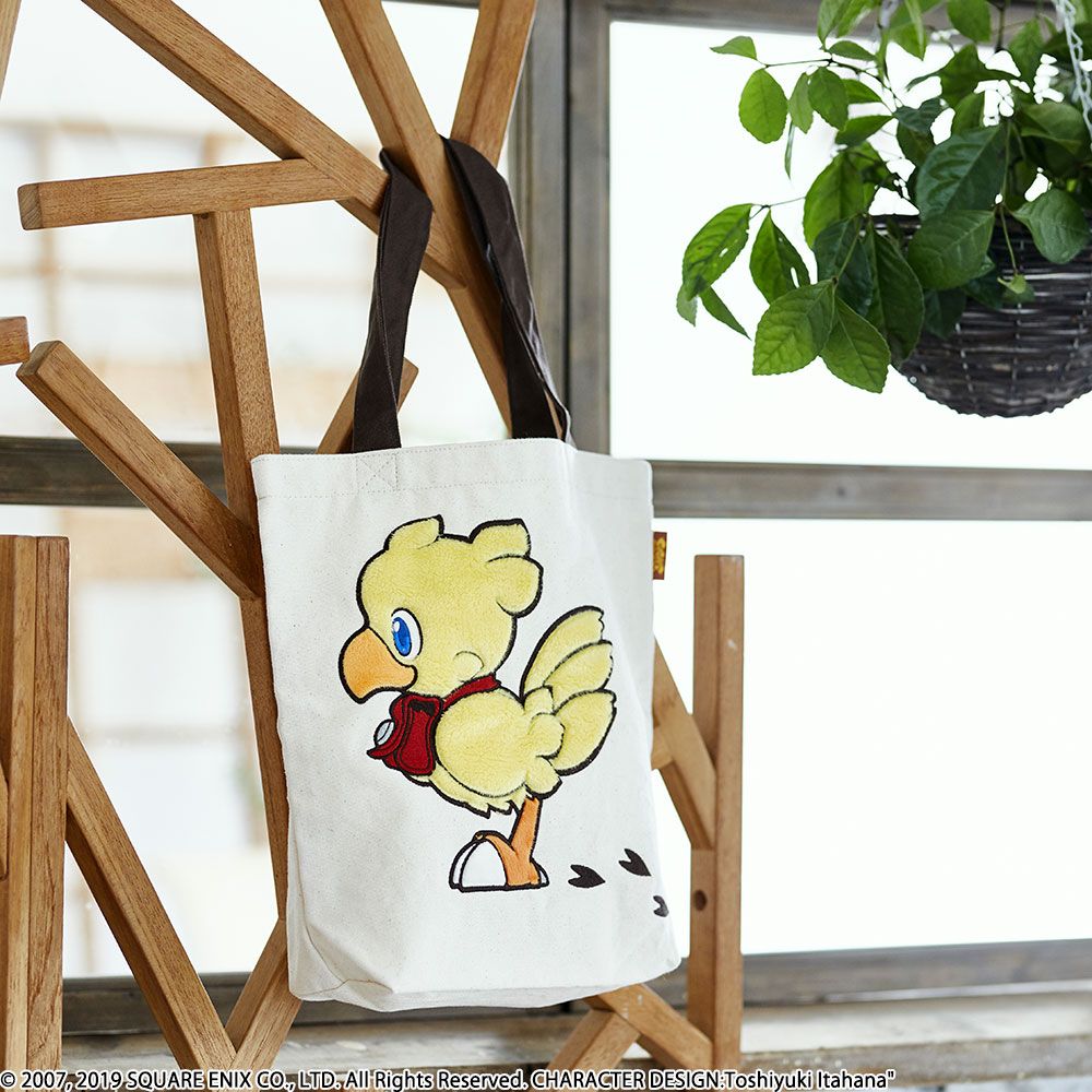 Square Enix Final Fantasy Fluffy Fluffy Tote Bag - Chocobo