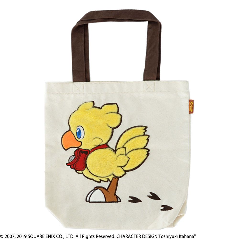 Square Enix Final Fantasy Fluffy Fluffy Tote Bag - Chocobo