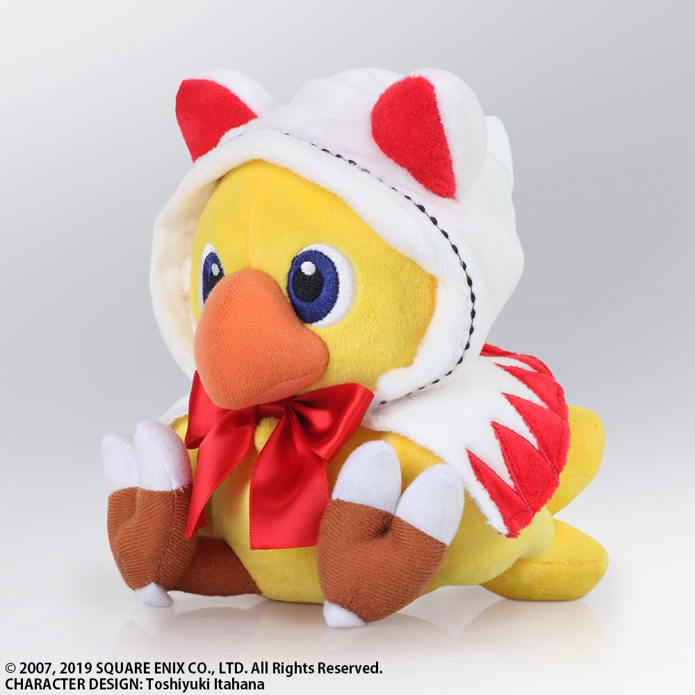Square Enix Chocobo’s Mystery Dungeon EVERY BUDDY! PLUSH - CHOCOBO WHITE MAGE