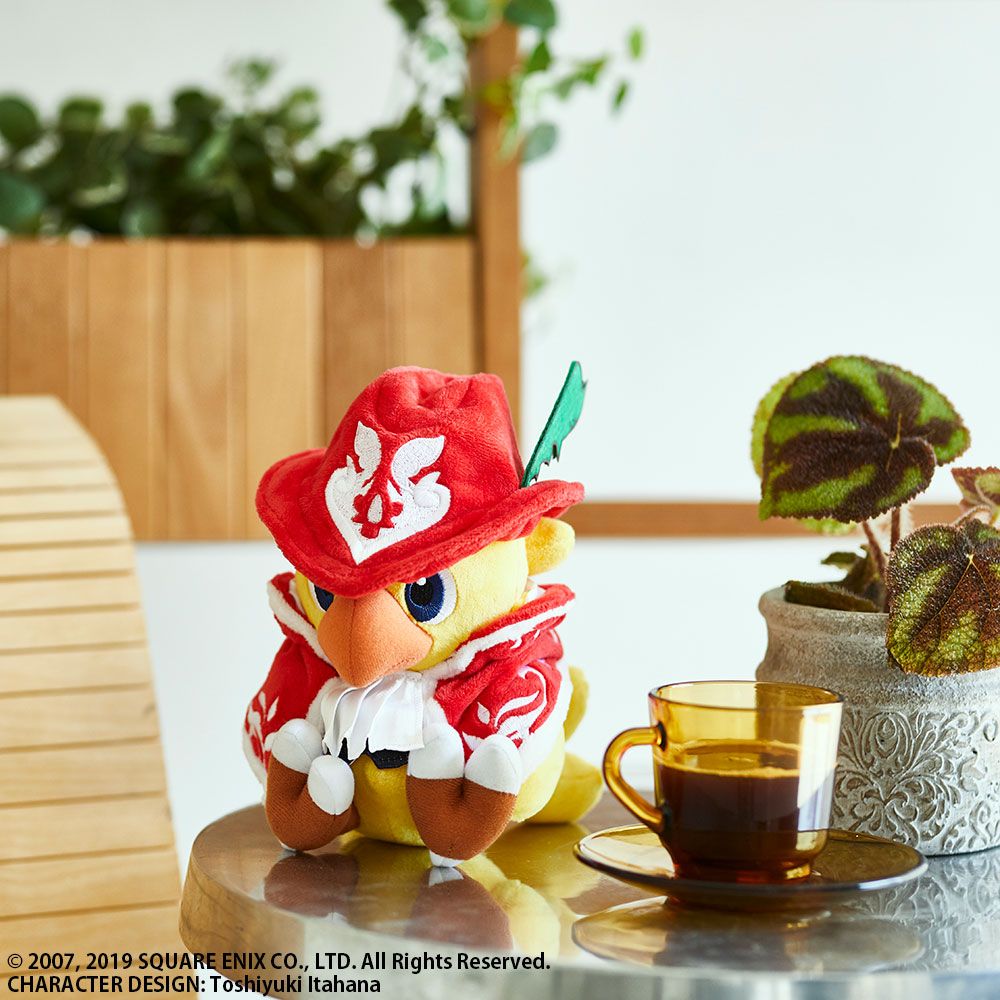 Square Enix Chocobo’s Mystery Dungeon EVERY BUDDY! PLUSH - CHOCOBO RED MAGE