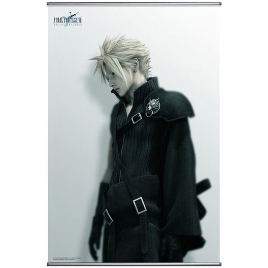 Square Enix Final Fantasy VII Advent Children - Wall Scroll - Cloud