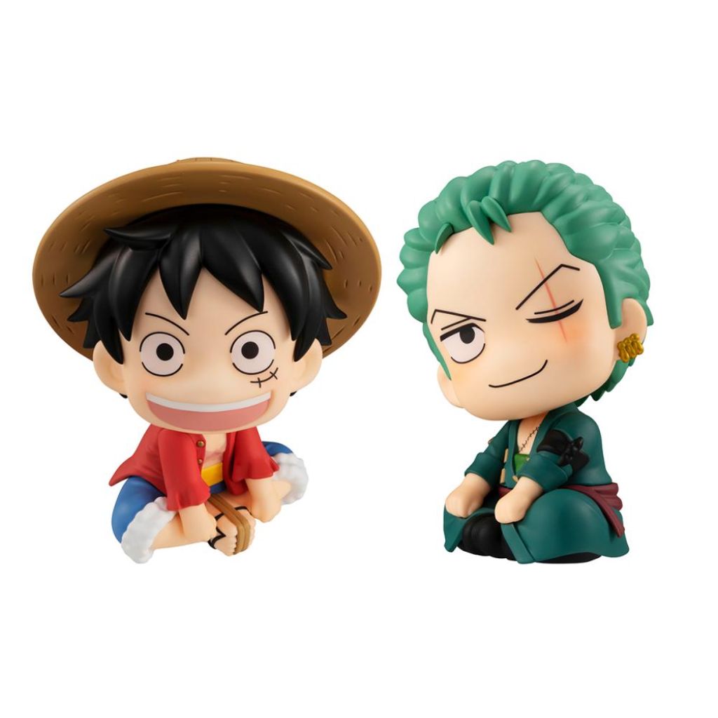 Megahouse Luffy & Zoro Set (With Gift) Look Up One Piece