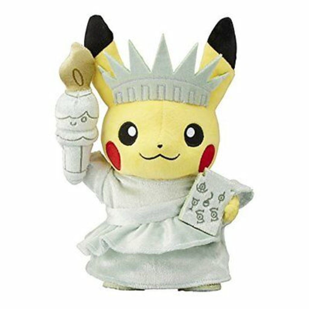Nintendo 23cm America Pikachu Plush Toy