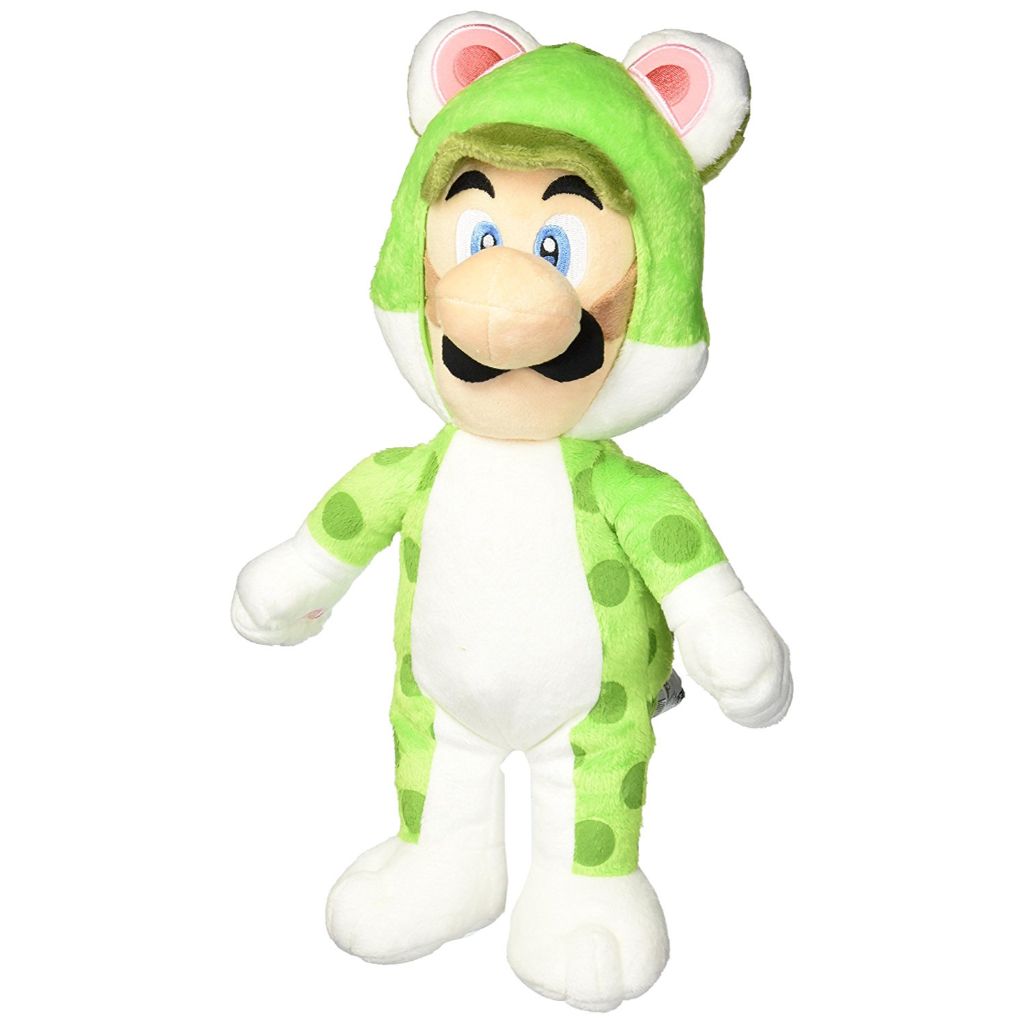 Nintendo Cat Luigi 14" Plush Soft Toys