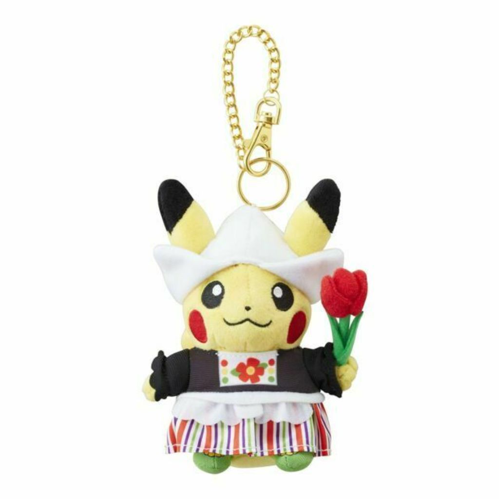 Nintendo Holland Pikachu Mascot Chain Ring