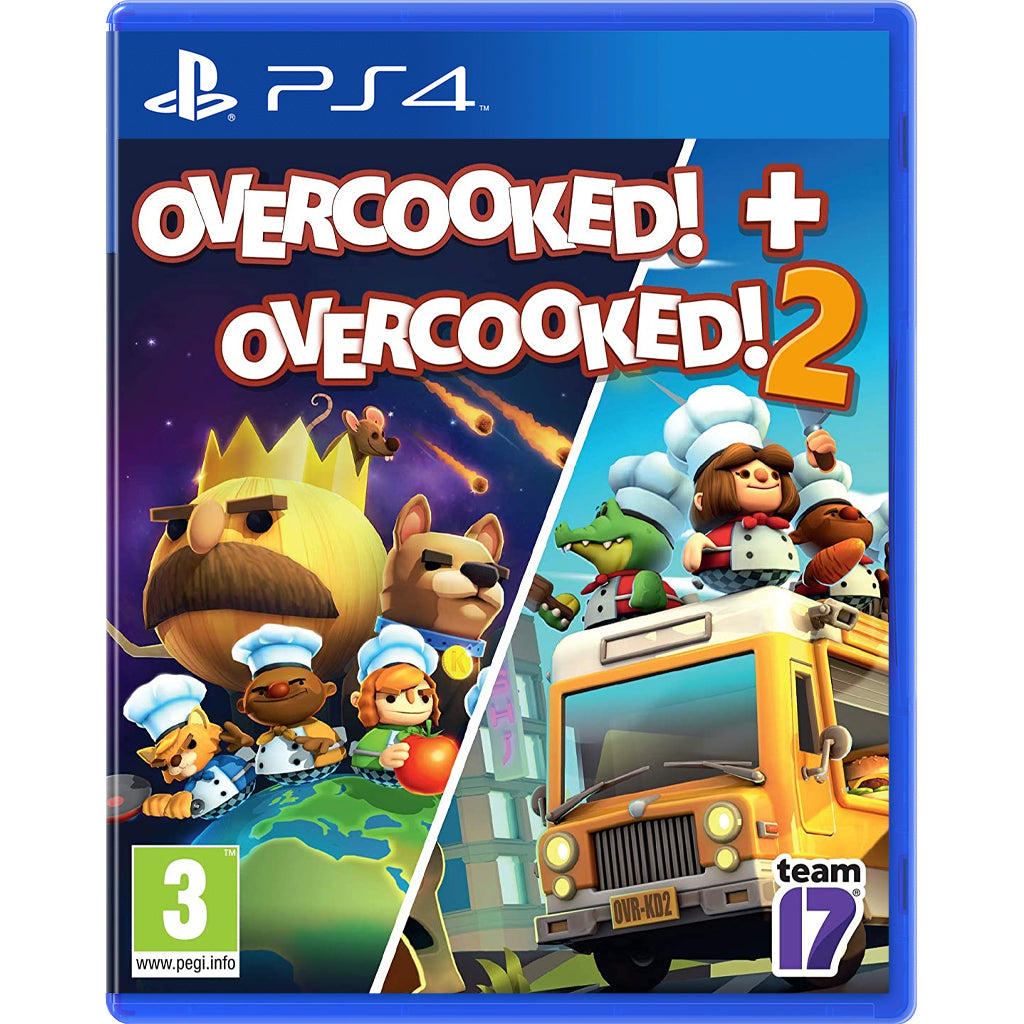 PS4 Overcooked! + Overcooked! 2