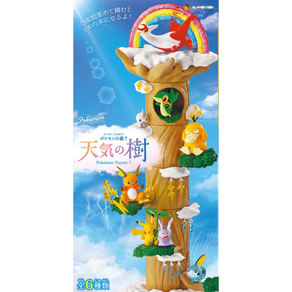 Re-ment Pokemon Forest 7 (Box Of 6)