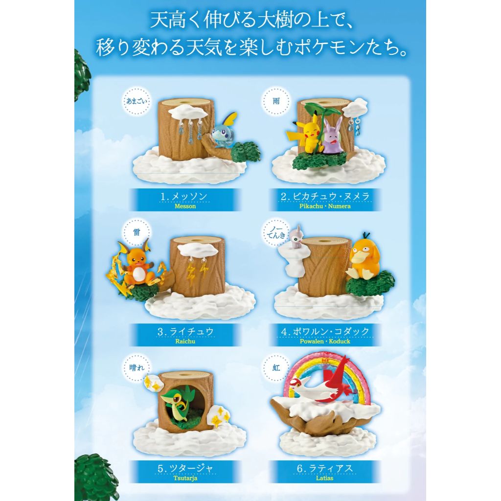 Re-ment Pokemon Forest 7 (Box Of 6)
