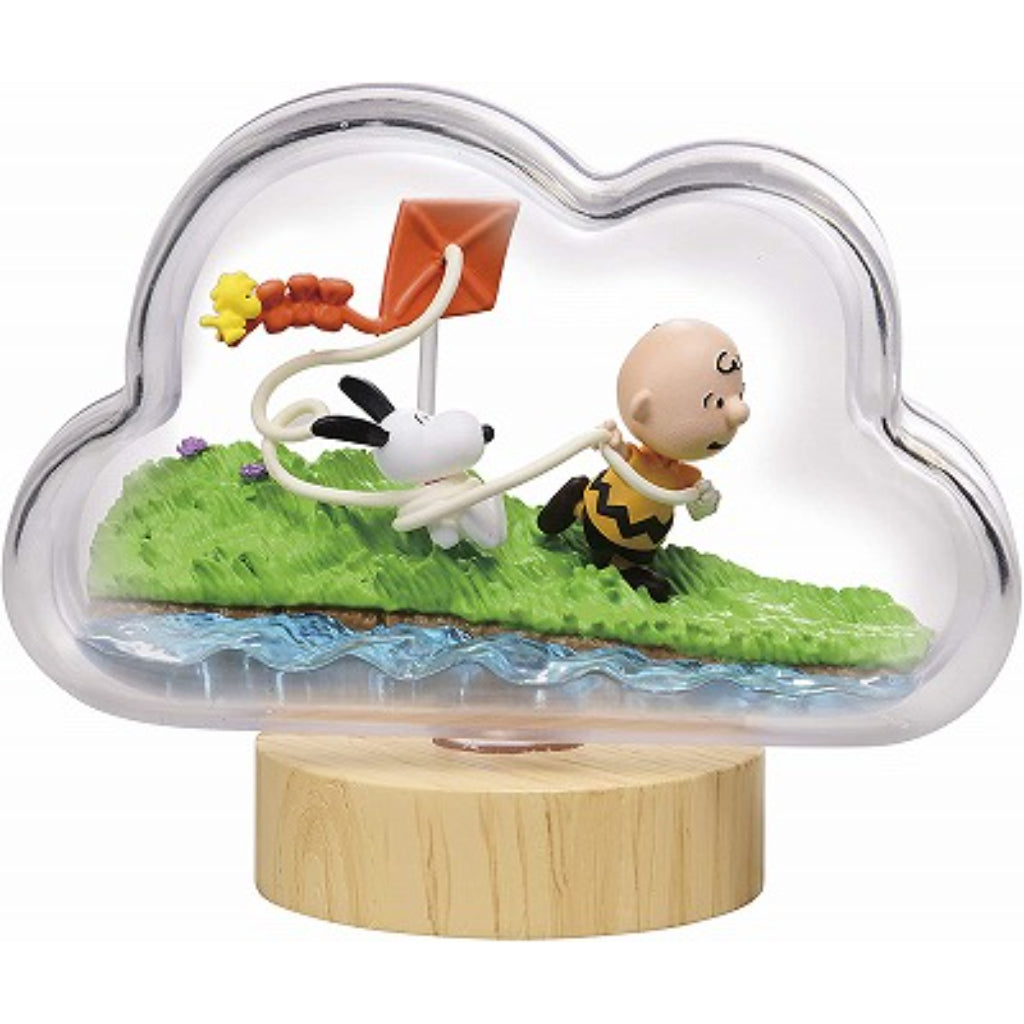 Re-ment Snoopy Weather Terrarium Box (Box Of 6)