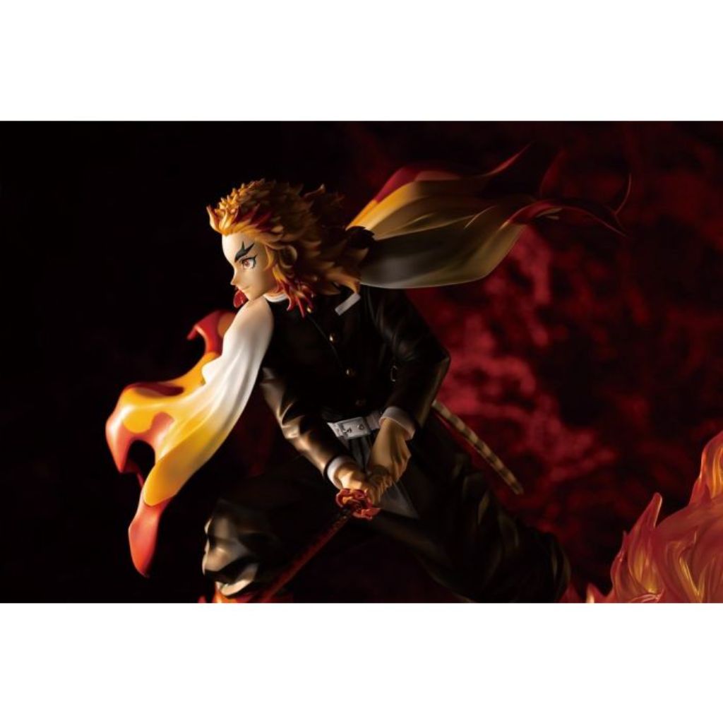 Kotobukiya Artfx J 1/8 Kyojuro Rengoku Demon Slayer Kimetsu No Yaiba