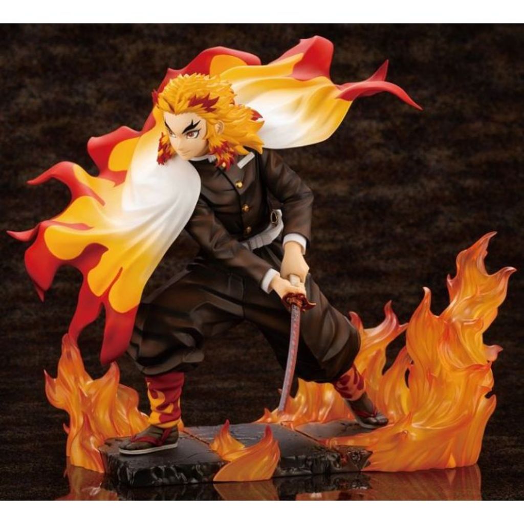 Kotobukiya Artfx J 1/8 Kyojuro Rengoku Demon Slayer Kimetsu No Yaiba