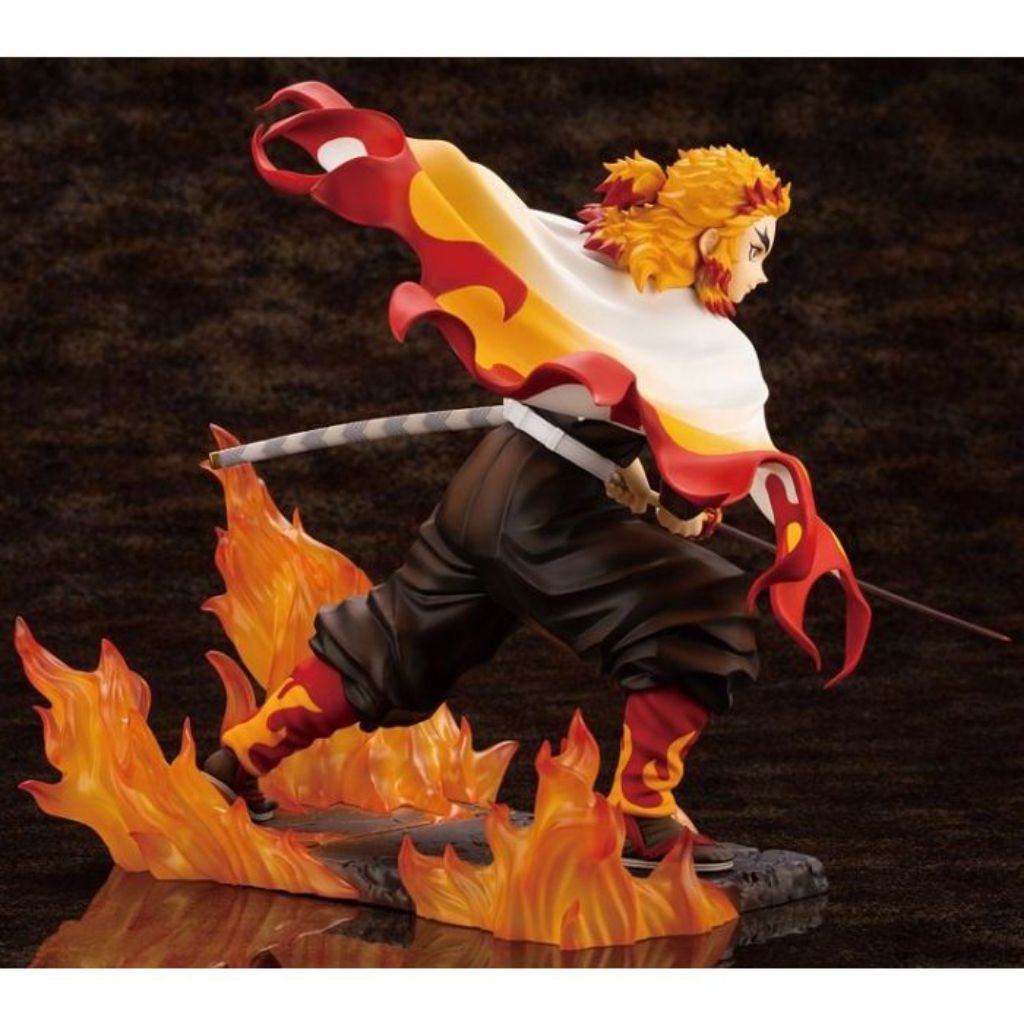 Kotobukiya Artfx J 1/8 Kyojuro Rengoku Demon Slayer Kimetsu No Yaiba
