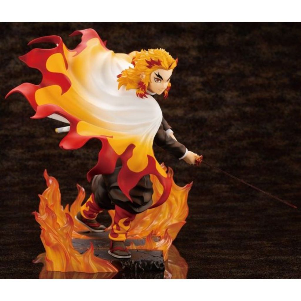 Kotobukiya Artfx J 1/8 Kyojuro Rengoku Demon Slayer Kimetsu No Yaiba