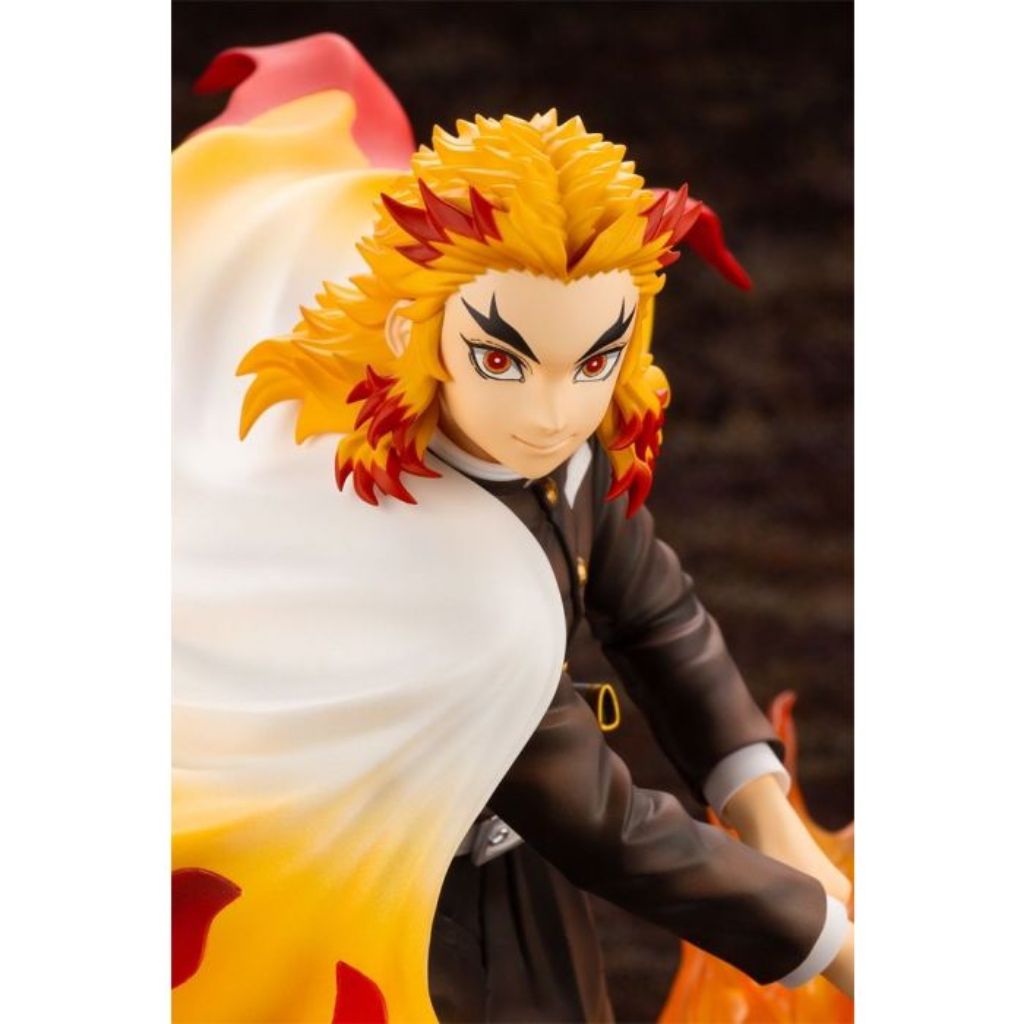 Kotobukiya Artfx J 1/8 Kyojuro Rengoku Demon Slayer Kimetsu No Yaiba