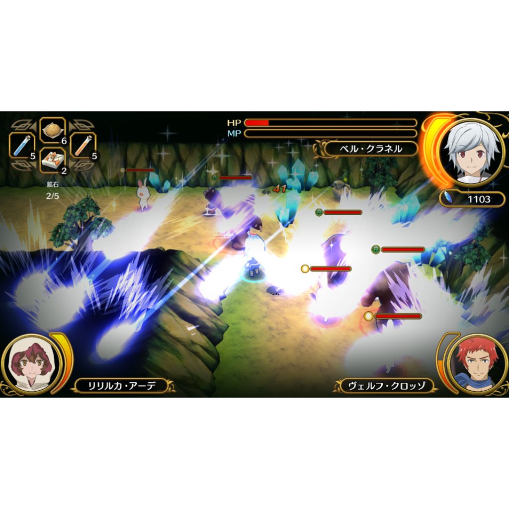 PS4 Is It Wrong to Try to Pick Up Girls in a Dungeon? Infinite Combate