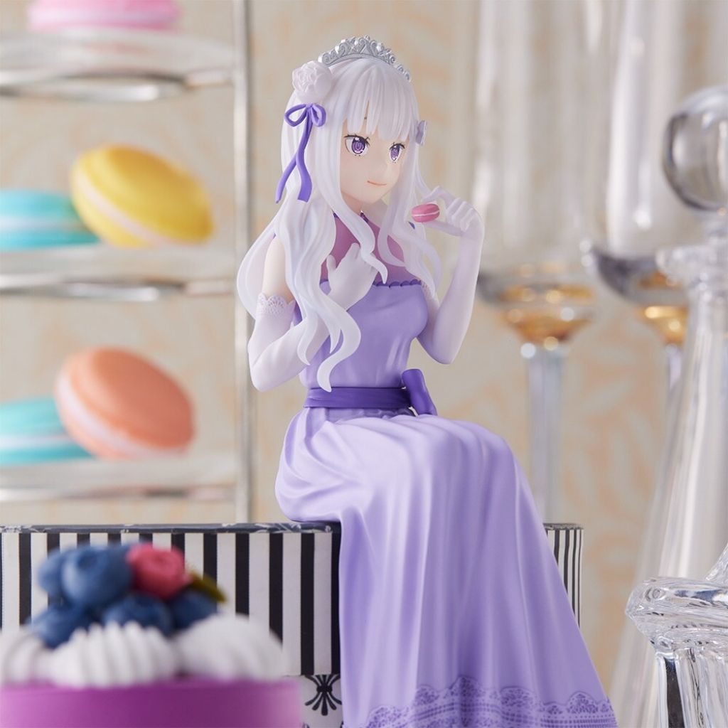 Sega PM Emilia Omekashi Party Chokonose Re:Zero Figure