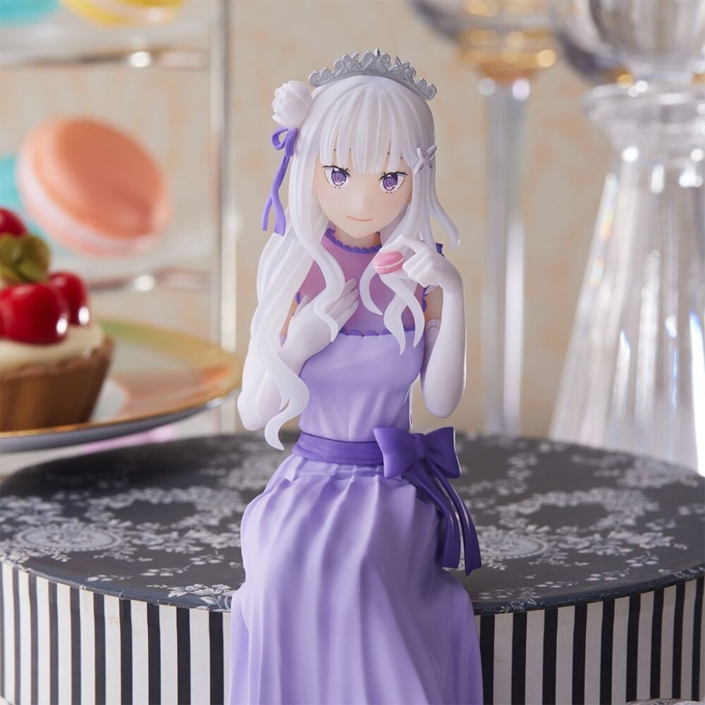 Sega PM Emilia Omekashi Party Chokonose Re:Zero Figure
