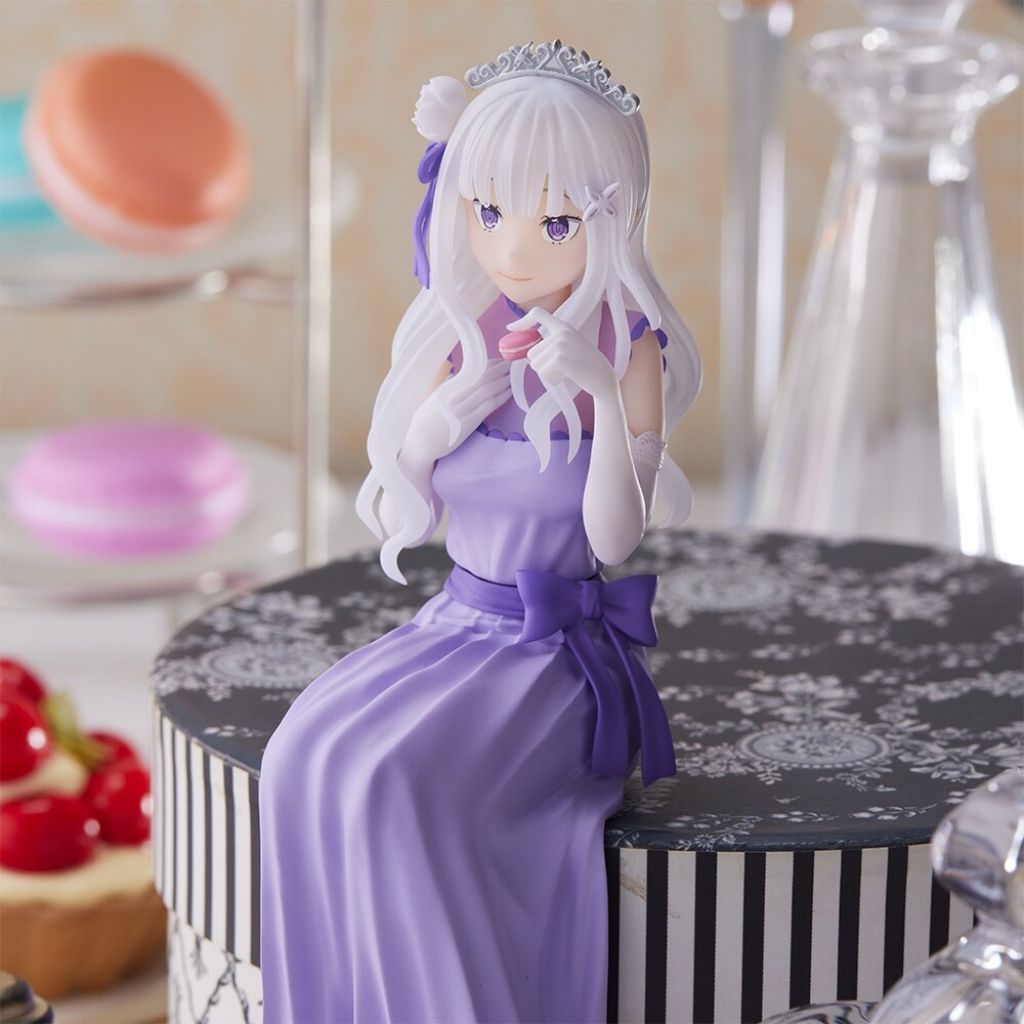 Sega PM Emilia Omekashi Party Chokonose Re:Zero Figure