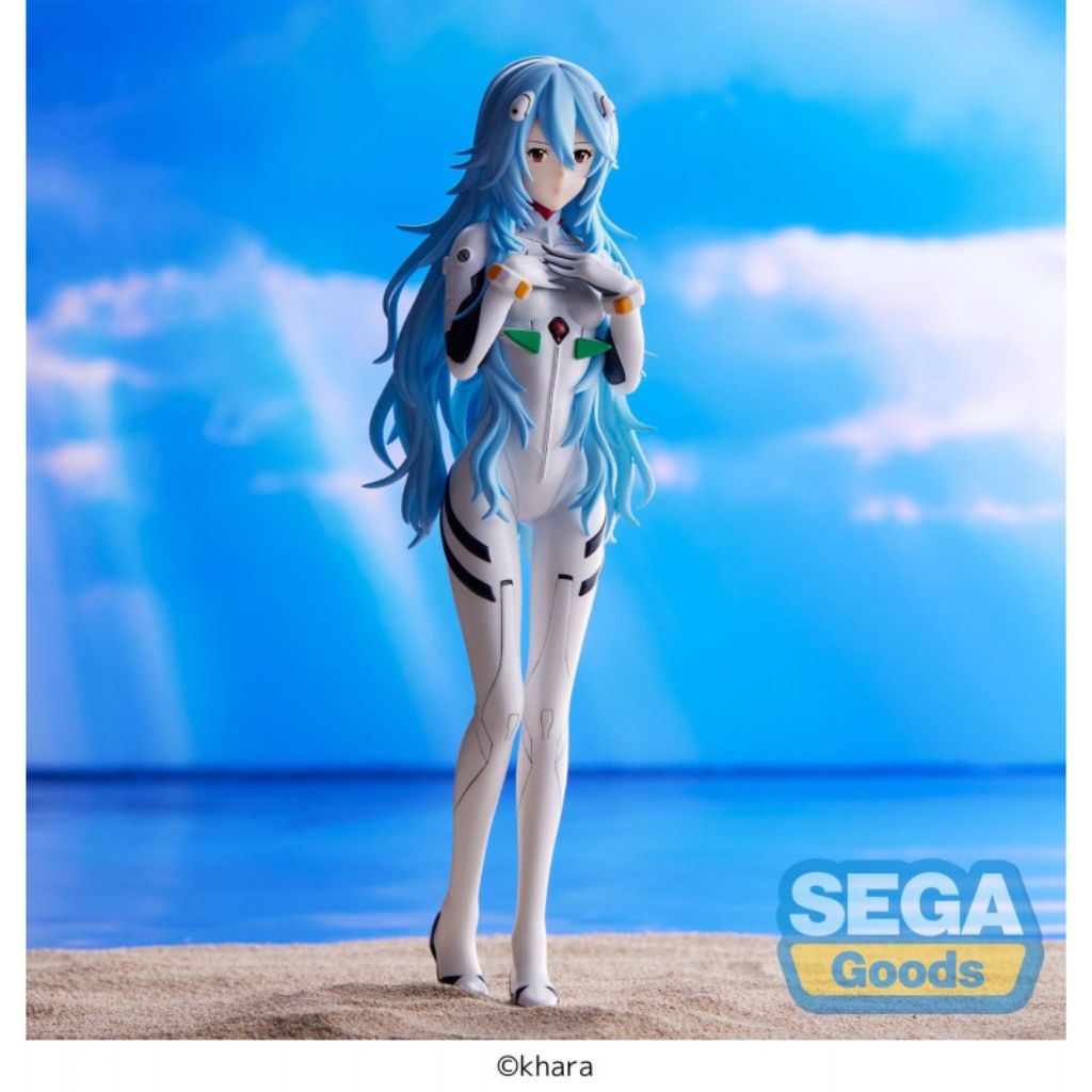 Sega SPM Ayanami Rei Long Hair Ver. Evangelion 3.0+1.0 Figure